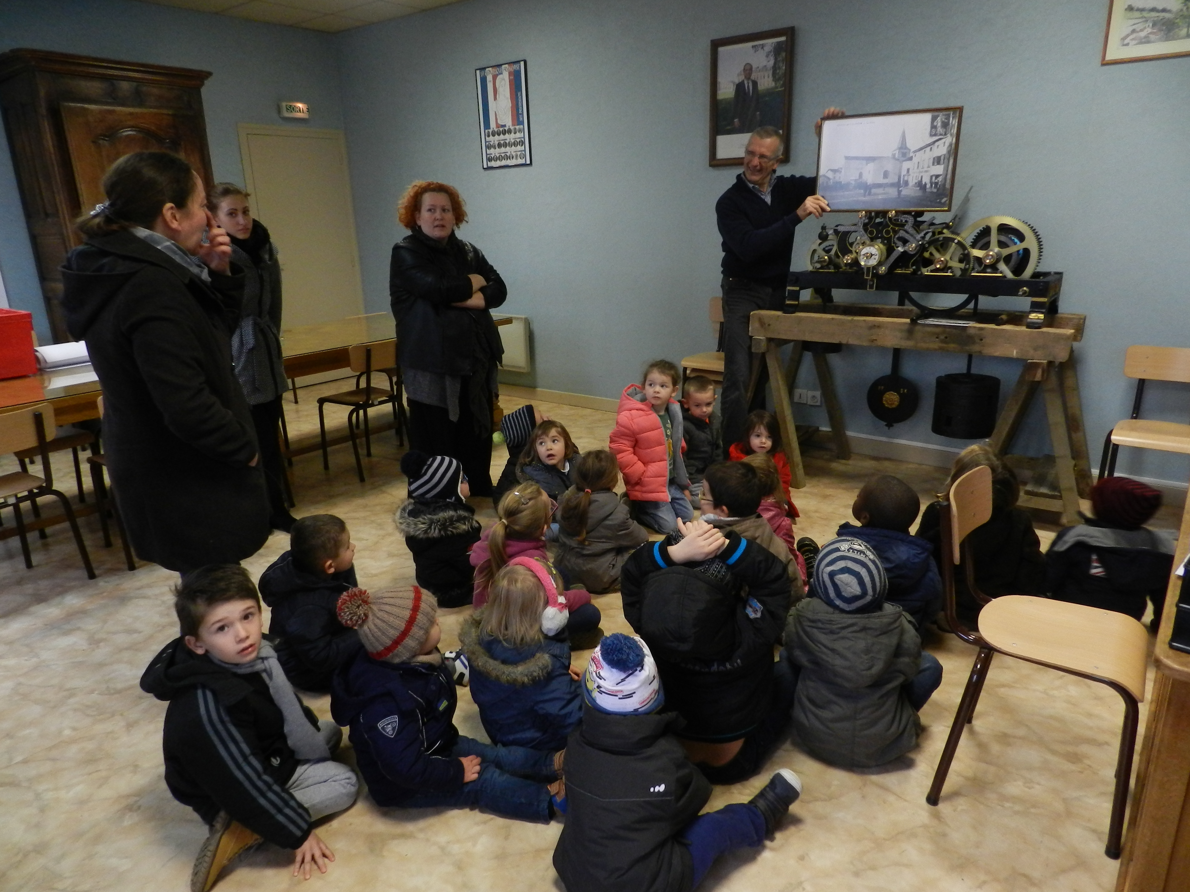 horloge ecole